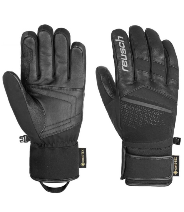 Reusch Beat GTX Gloves, Black/White