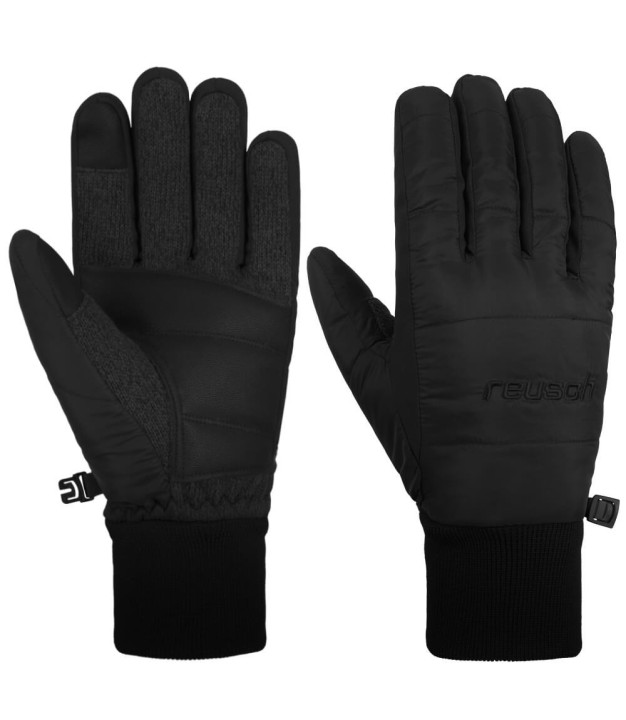 Reusch Gloves Stratos Touch-Tec, Black

