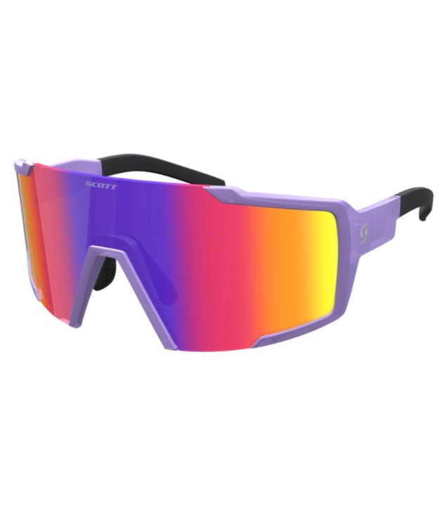 Scott Shield Compact Sunglasses, swish purple-teal chrome