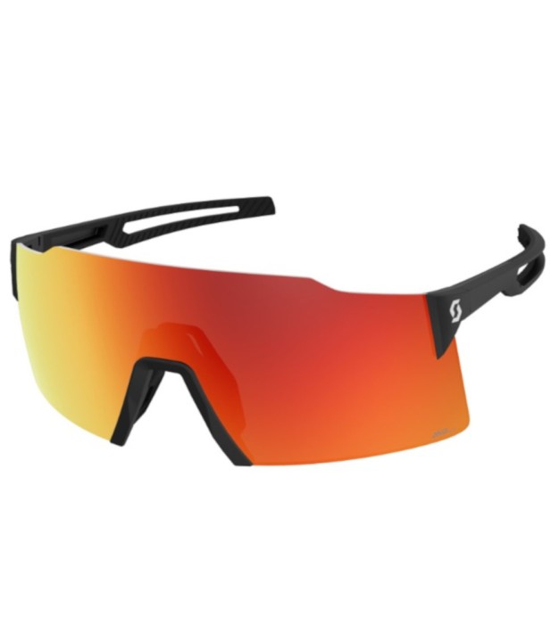 Scott Stride Sunglasses, black-AMP red chrome S3