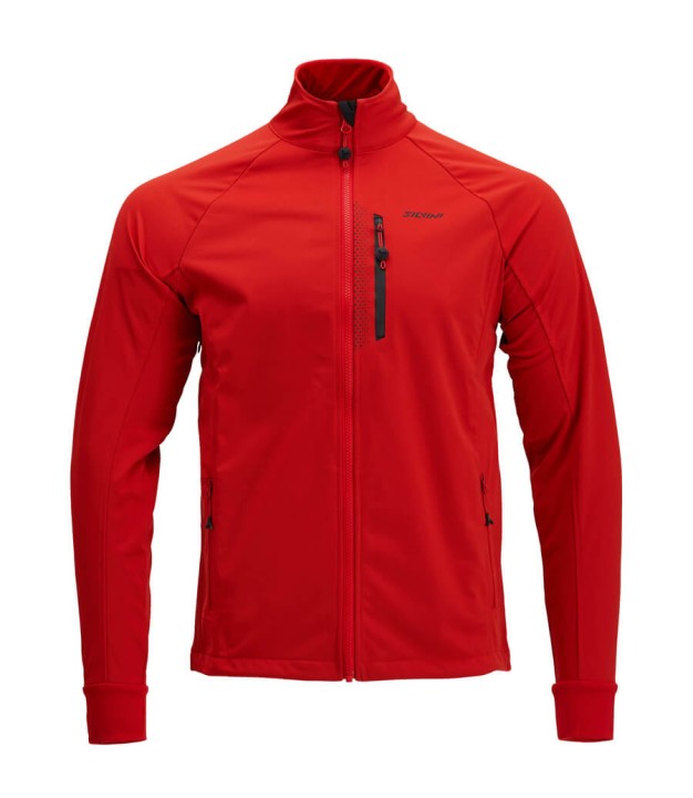 Silvini Anteo Men's XC Ski Jacket, red/black, MJ1743 2008