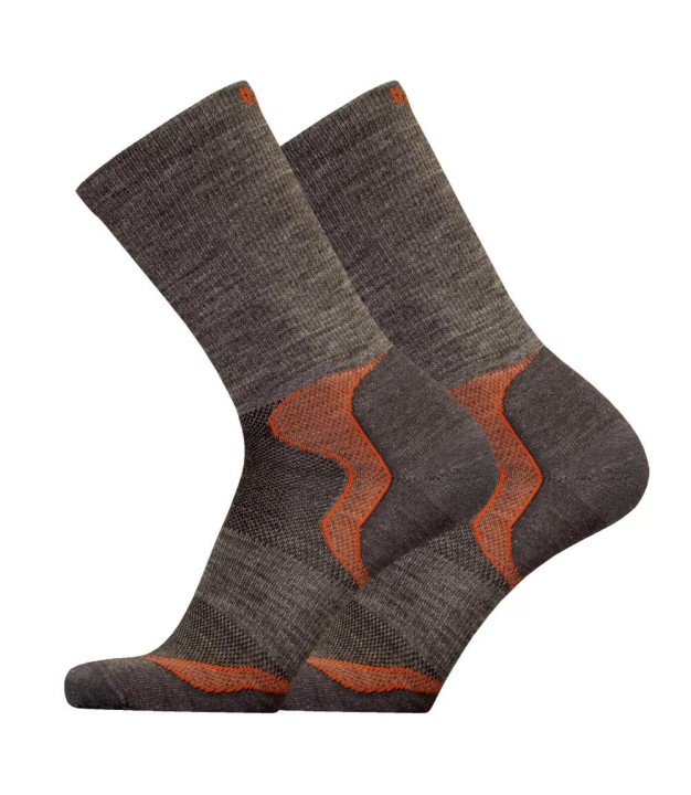 UphillSport Malla Fine Liner L3 Merino Socks, Grey